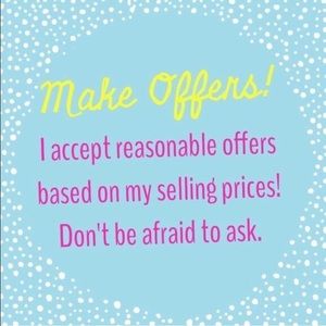 MAKE ME AN OFFER ON ANY ITEM ❤️🦋